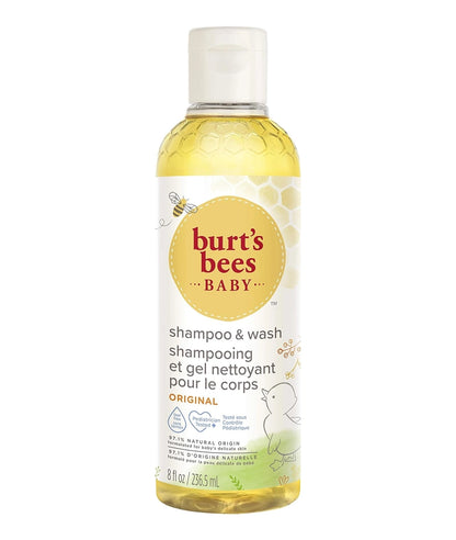 Burt's bees shampoo and body wash