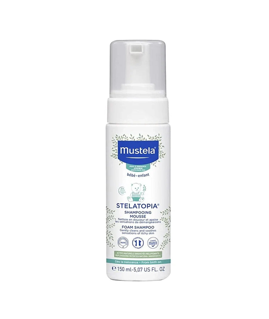 Mustela Baby Stelatopia Foam Shampoo From Birth on 150ml