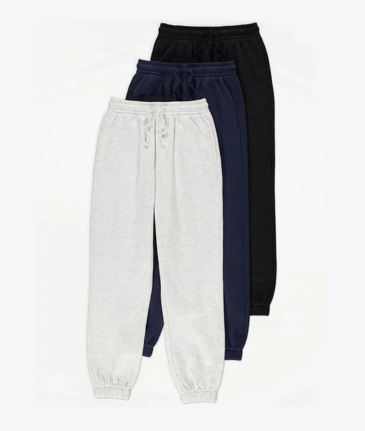 Casual Joggers 3 Pack (8-9 Years)