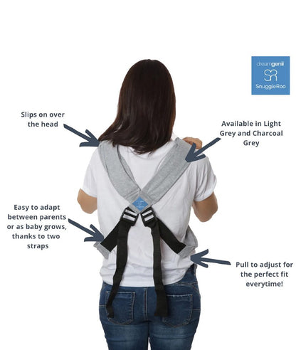 Dreamgenii snuggleroo carrier black – Image 3