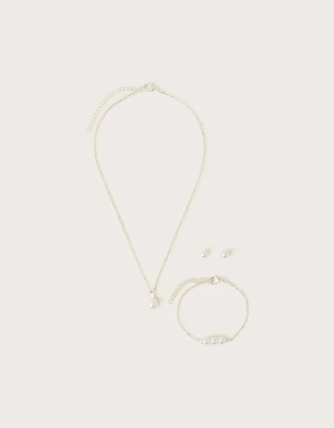 Bridesmaid Pearl Jewellery Set
