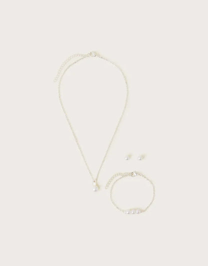 Bridesmaid Pearl Jewellery Set