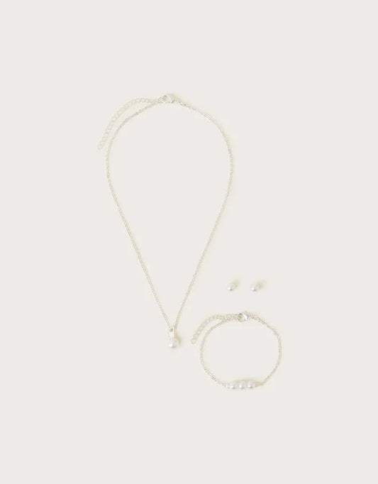 Bridesmaid Pearl Jewellery Set