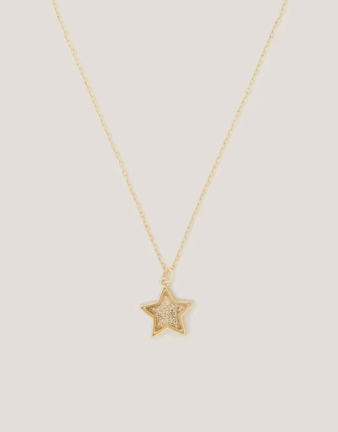 Confetti Star Pendant Necklace