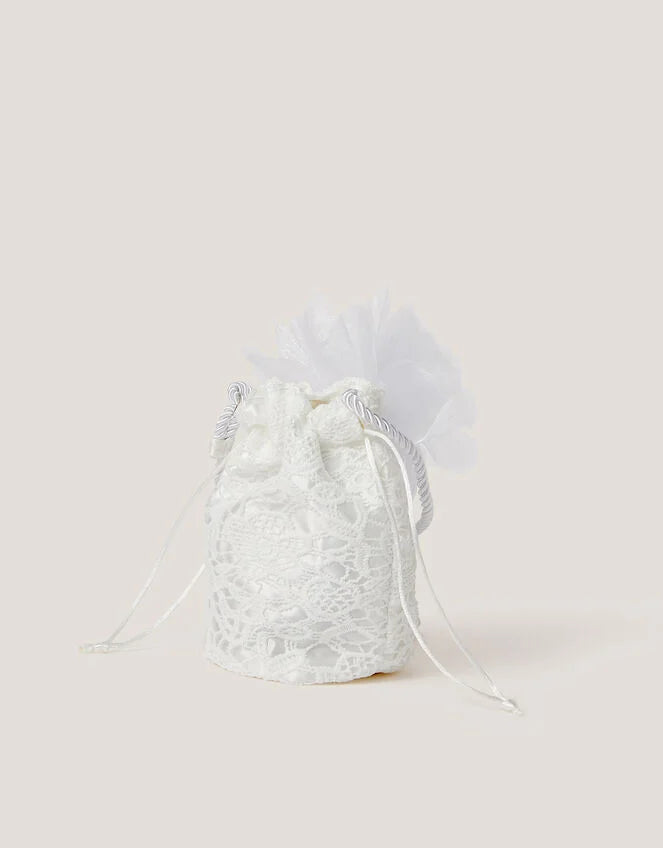 Pom-Pom Bridesmaid Pouch Bag
