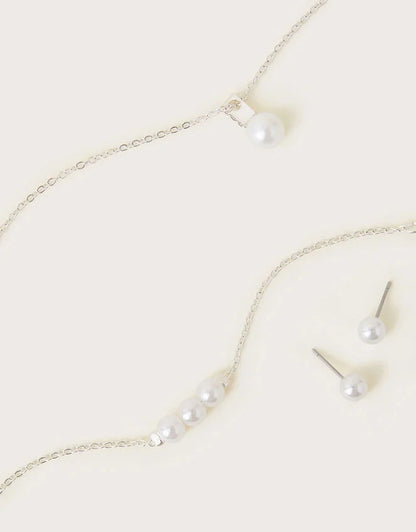 Bridesmaid Pearl Jewellery Set – Image 2