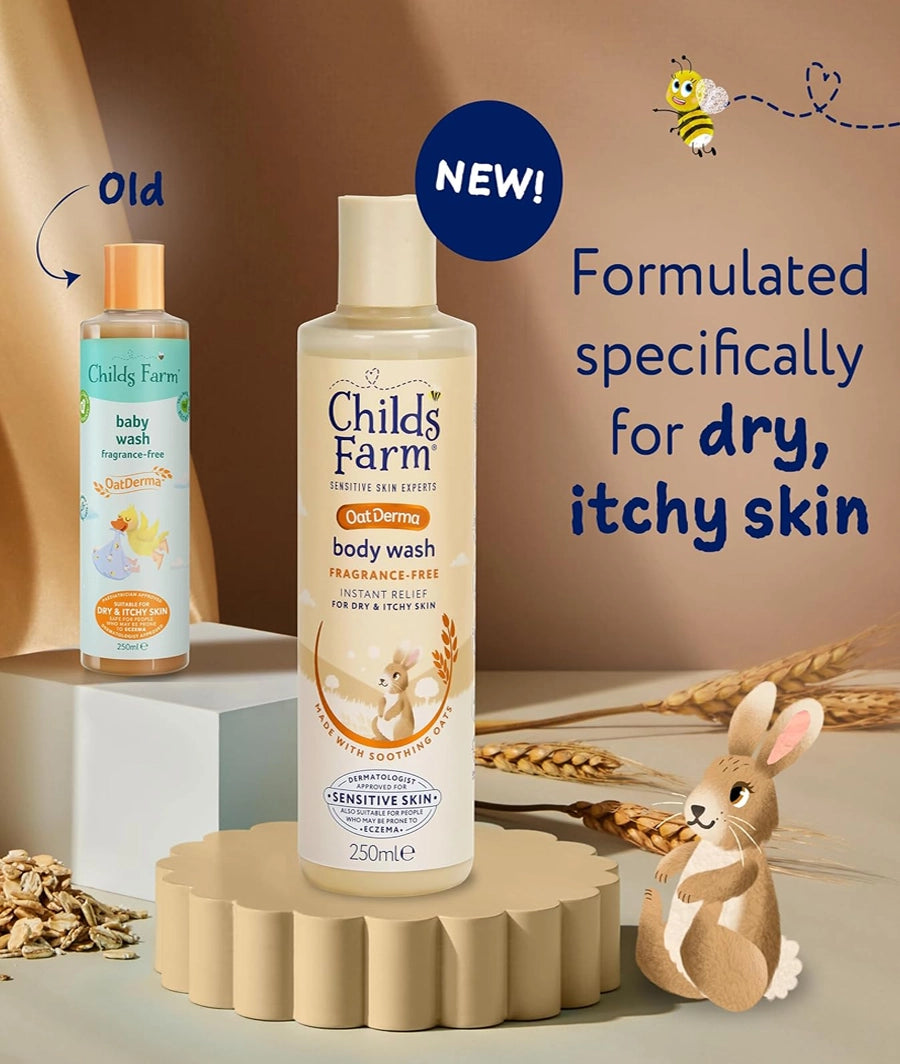 Childs Farm OatDerma Body Wash – Image 3