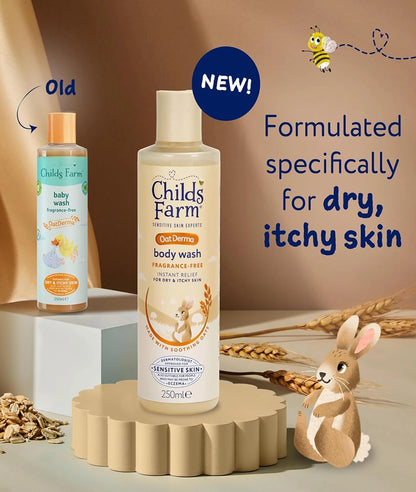 Childs Farm OatDerma Body Wash – Image 3
