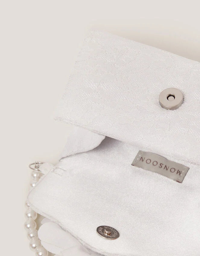 Mini Flower Lace Bridesmaid Bag – Image 2