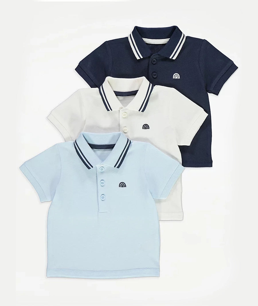 Polo Tops 3 Pack