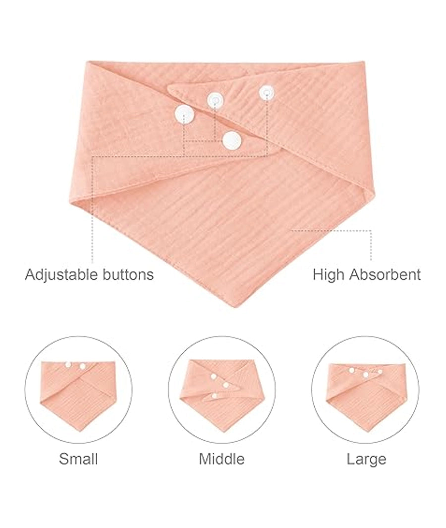 Baby Bandana Dribble Bibs Drool Bibs, 8 Pack Baby Bandana Bibs – Image 3
