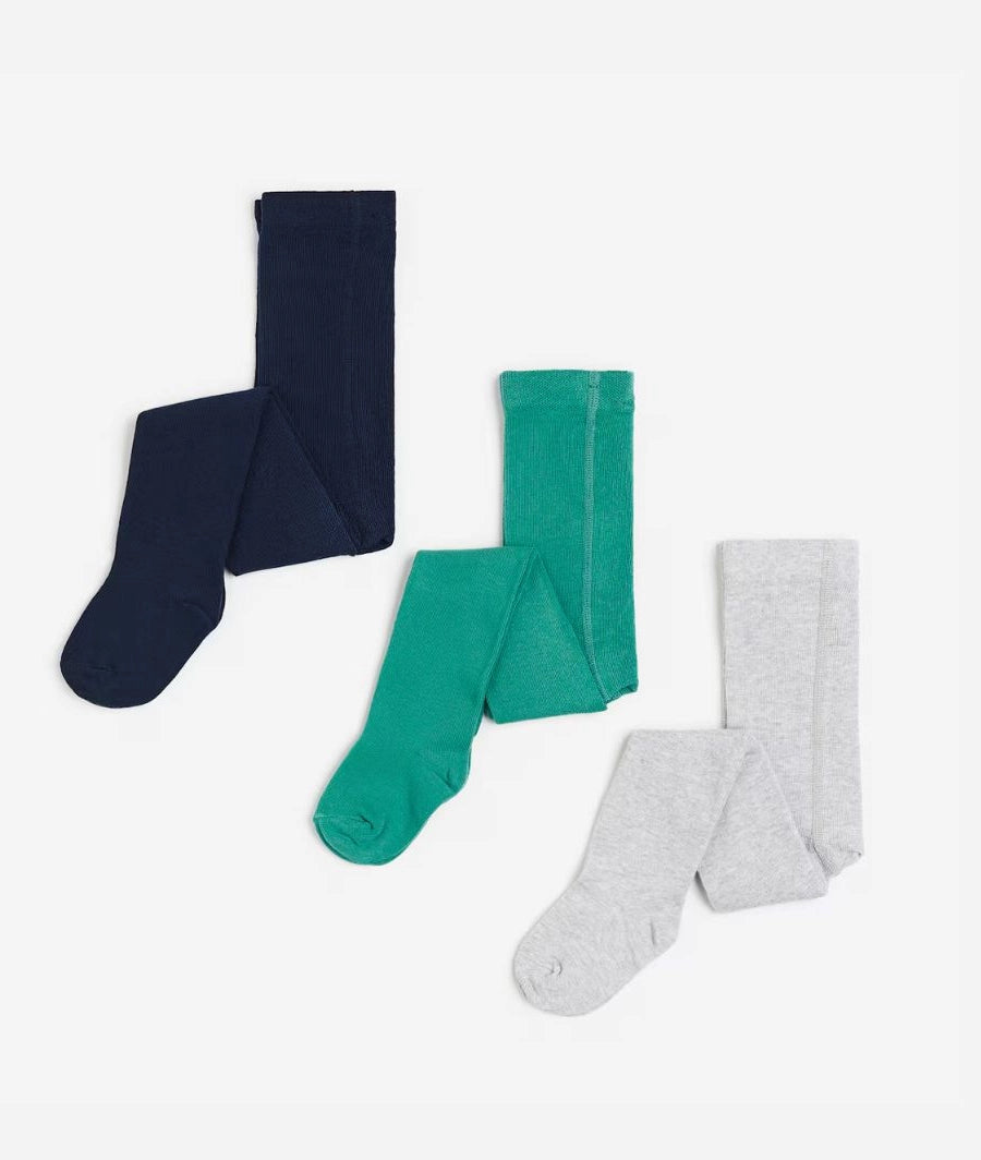 3-pack fine-knit tights