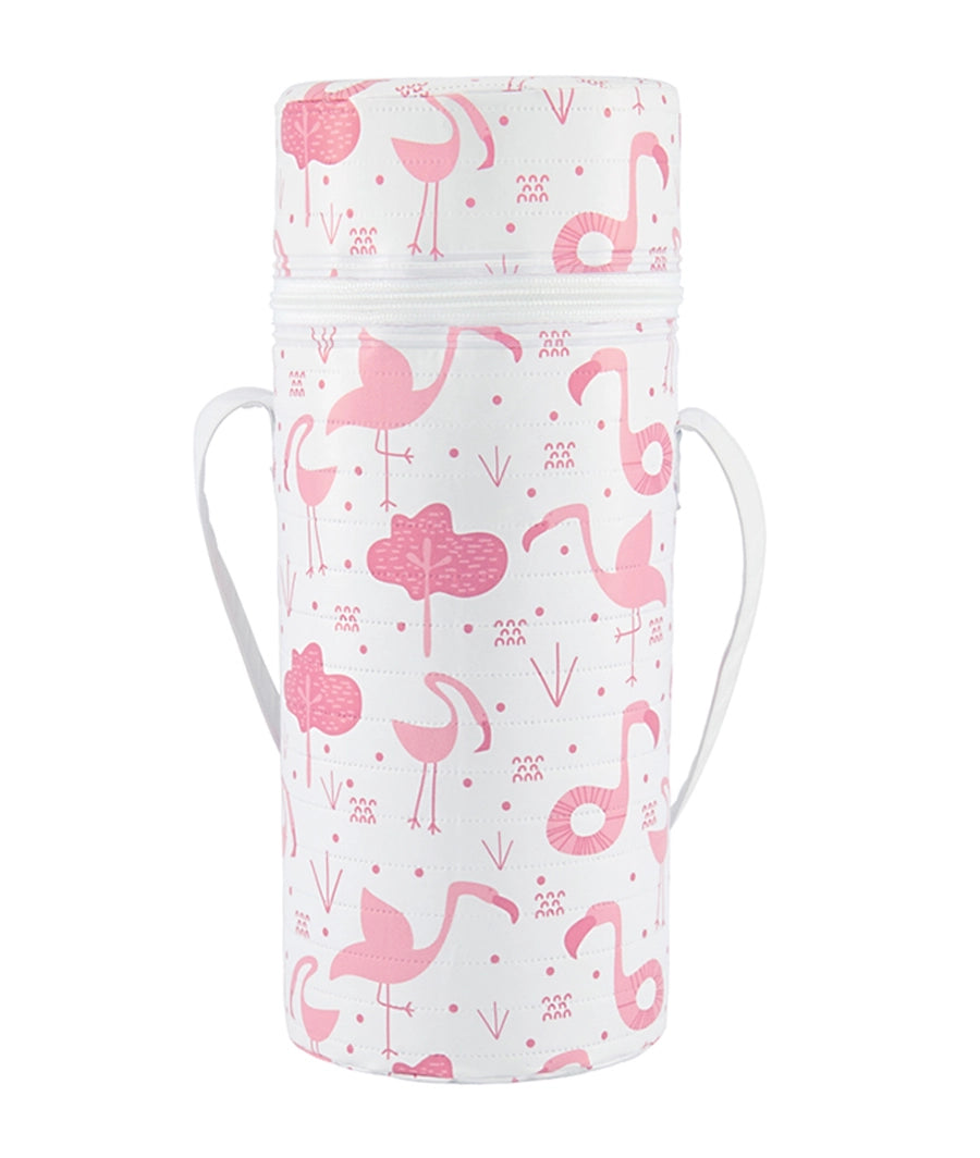 Insulated Bottle Carrier Pink