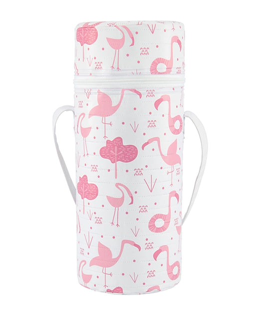 Insulated Bottle Carrier Pink