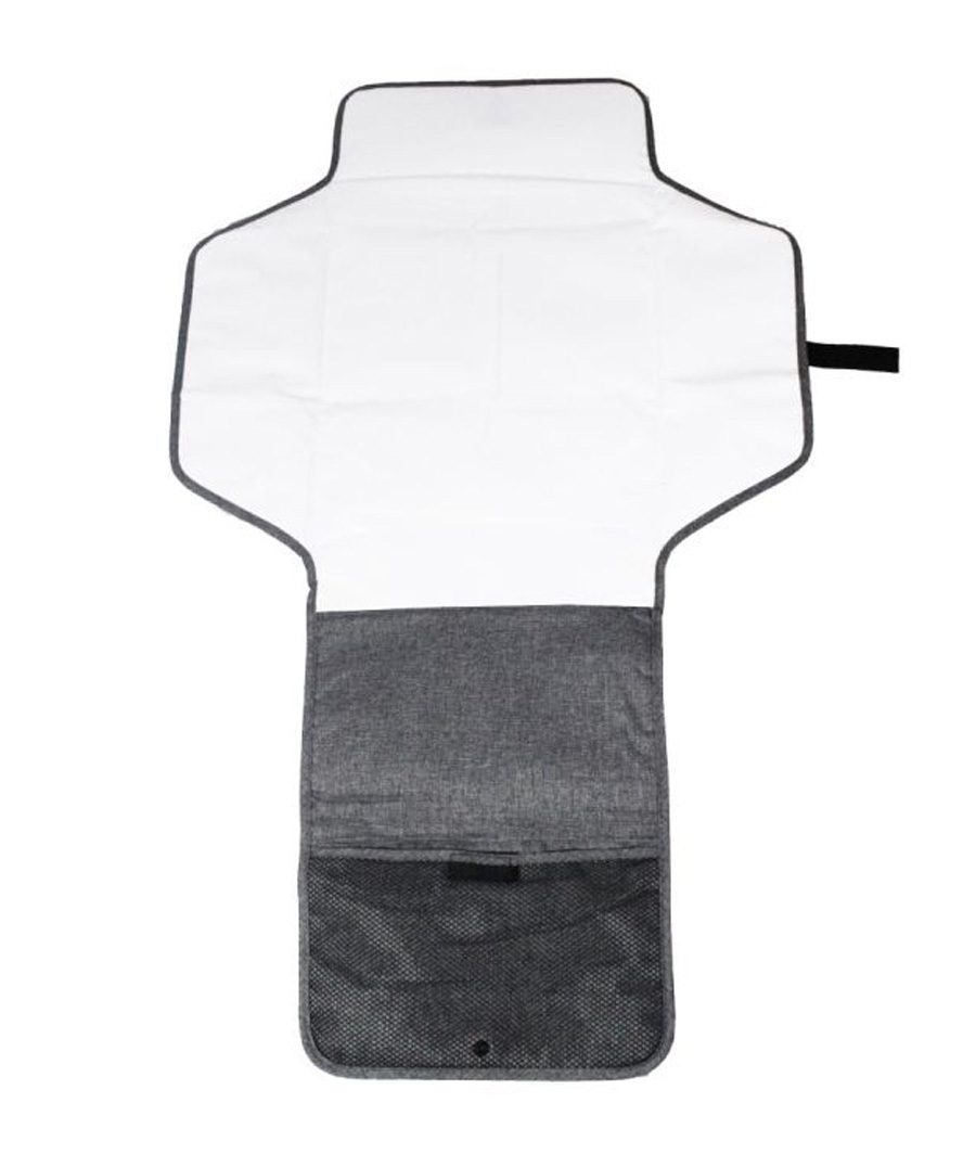 Red Kite On The Go Travel Mat - Grey Weave – Image 2