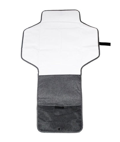 Red Kite On The Go Travel Mat - Grey Weave – Image 2