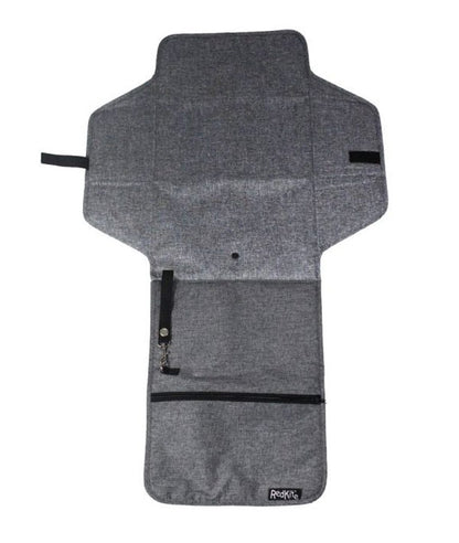 Red Kite On The Go Travel Mat - Grey Weave – Image 3