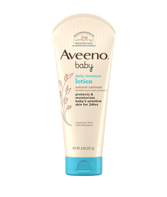 Aveeno Baby Daily Moisture Lotion with Prebiotic Oat