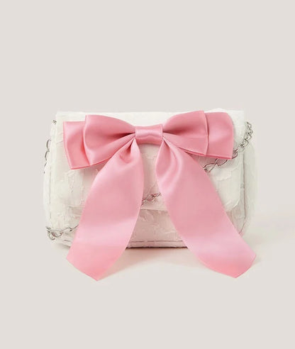 Bow Jacquard Bag