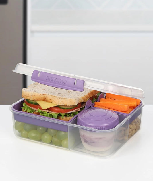 School Lunch Box purple – Image 2