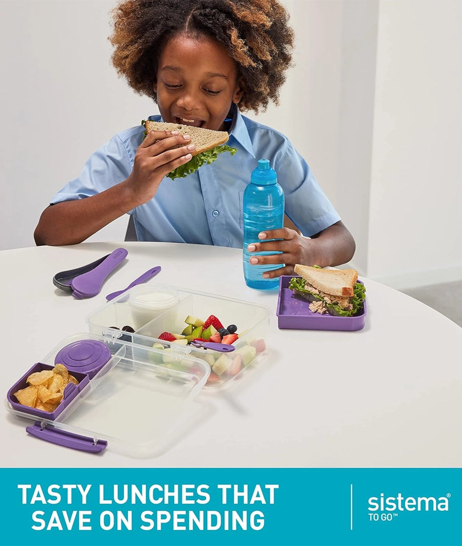 School Lunch Box purple – Image 4