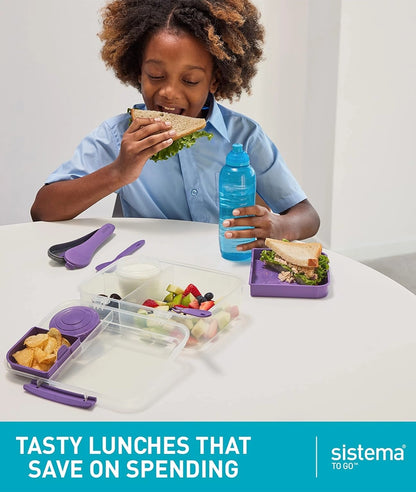 School Lunch Box purple – Image 4