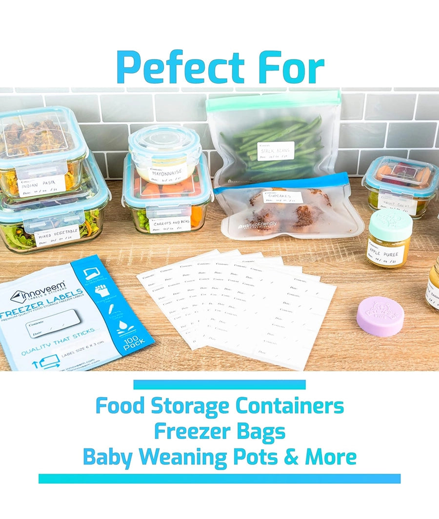 Freezer Labels Easy Peel Off 6 pack – Image 6