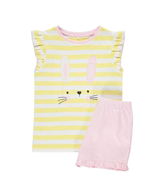 Lemon Bunny Stripe Polka Dot Pyjamas
