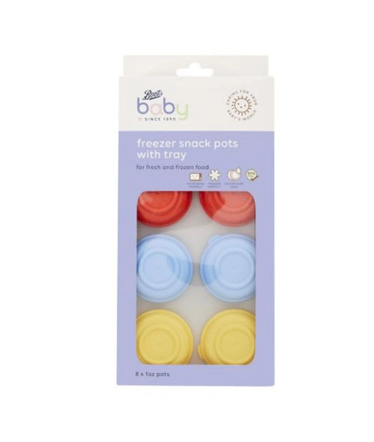 Boots Baby Freezer Pots Tray 8 pack