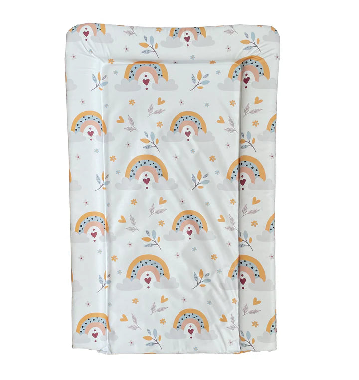 Babybase Padded Changing Mat 74 x 46cm Boho Rainbow