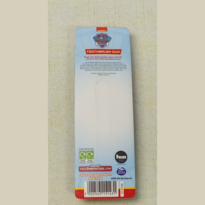 PAW Patrol Toothbrush Duo,4 to 6 years