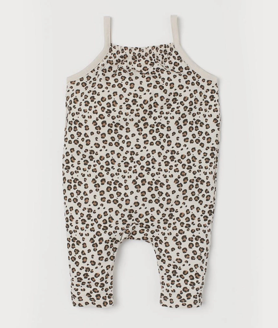 Patterned romper suit