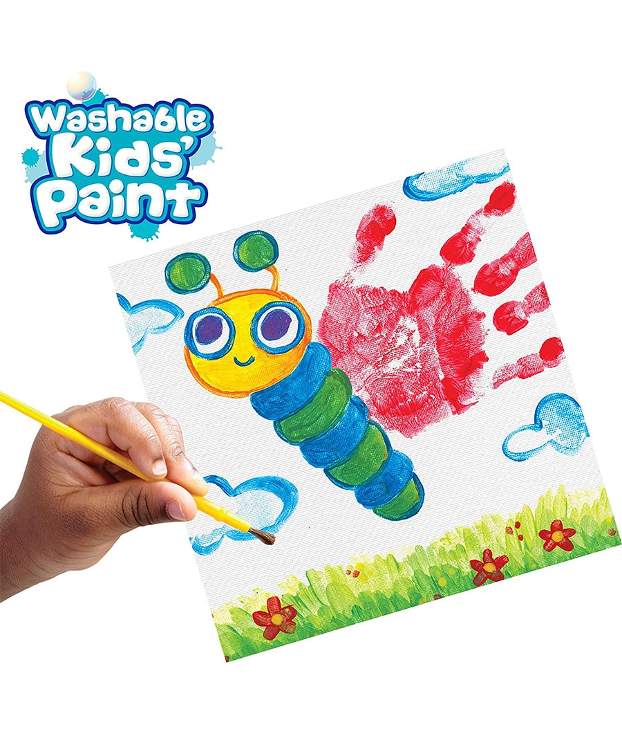 Crayola Washable Kids Paint, Pack of 18 - Multicolour – Image 2
