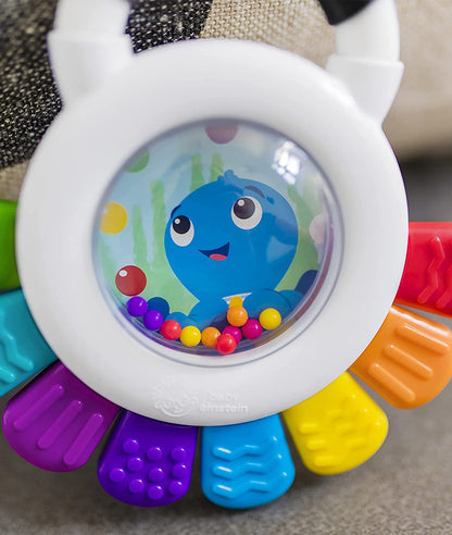 Baby Einstein Outstanding Opus The Octopus Sensory Rattle &amp; Teether Multi-Use Toy, BPA Free &amp; Chillable, 3 Months &amp; up, Multicolored – Image 3