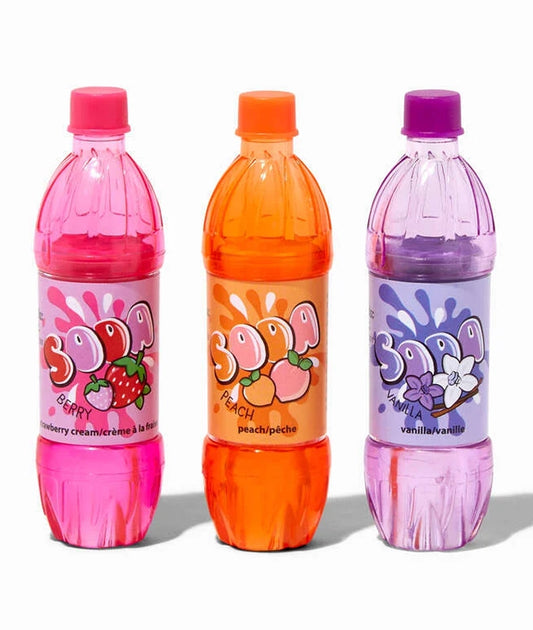 Flavored Soda Lip Balm Set - 3 Pack