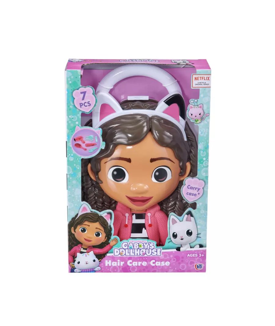Gabby's dollhouse Role Play Toy Hair Care Case