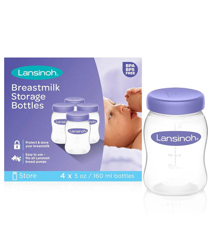 Lansinoh Milk Storage Bottles Pack Of 4