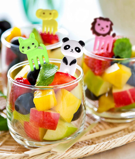 Food Picks for Kids, 30 Pieces Animal Bento Deco Set – Image 2