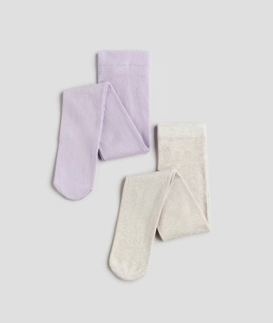 2-pack fine-knit tights