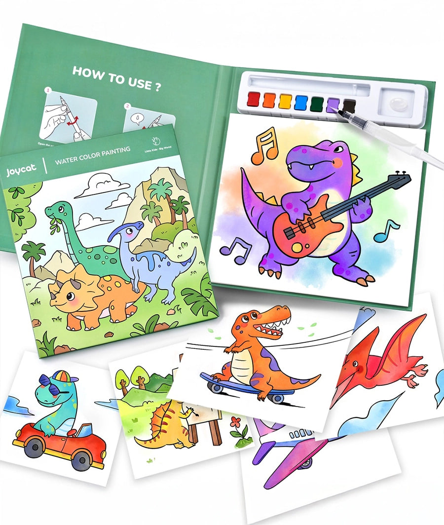 Water Color Painting Dino – Image 4