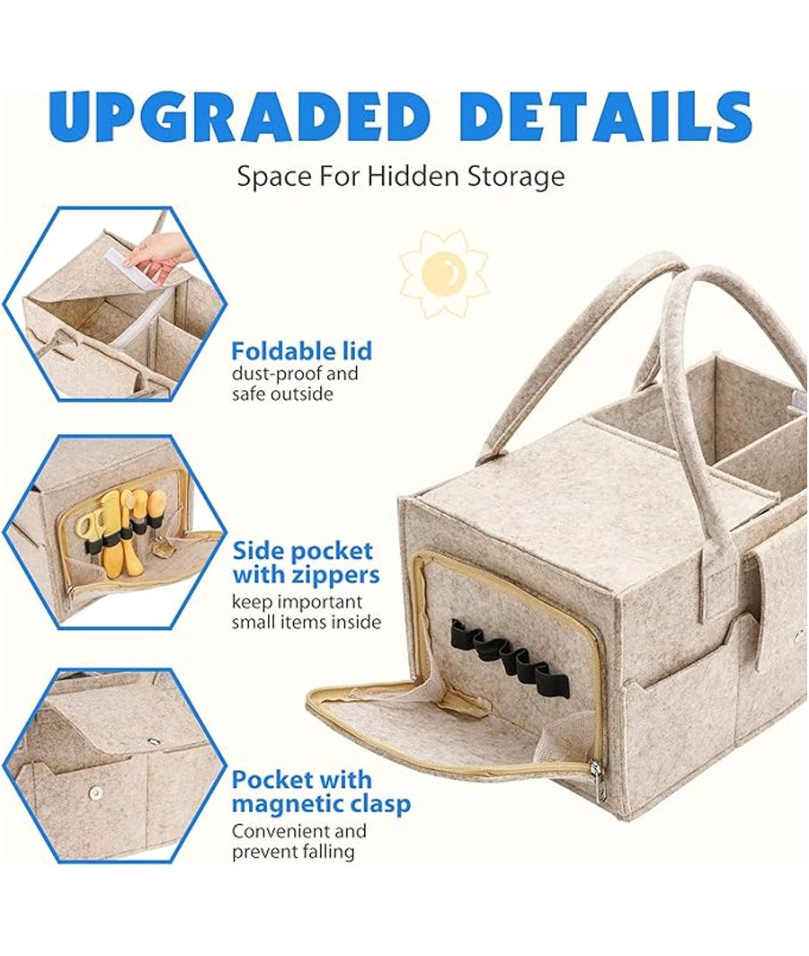 Nappy Caddy with Lid – Image 4