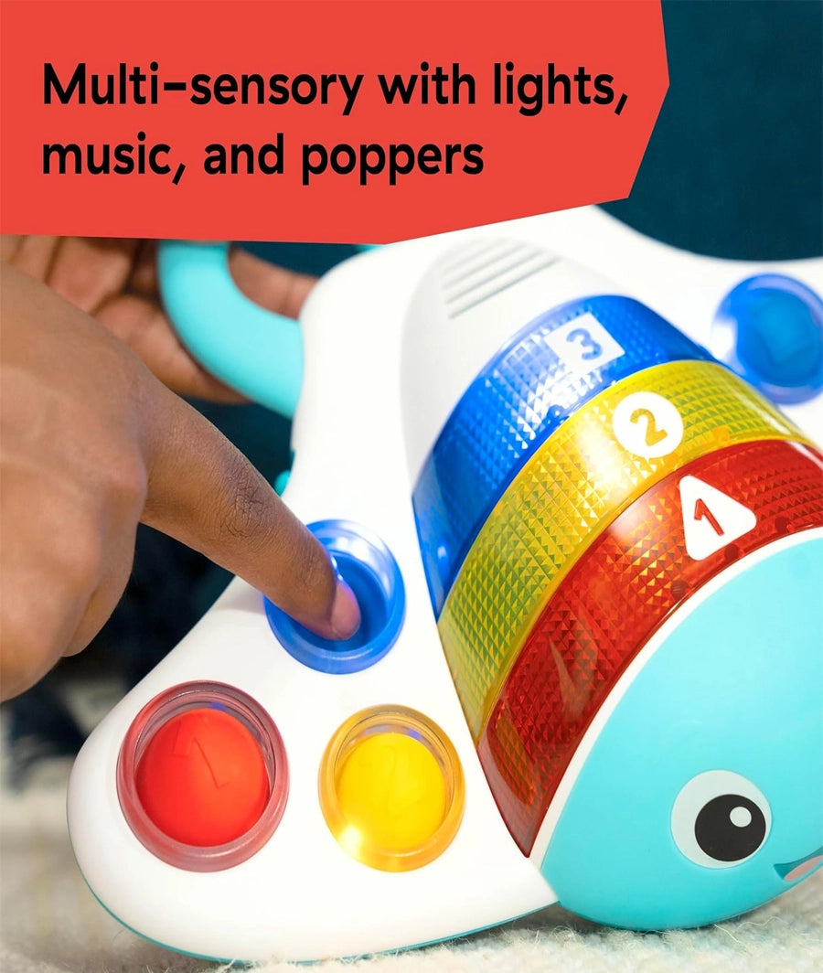 Baby Einstein, Ocean Explorers Pop and Explore Stingray Popper Toy, Ages 6 Months and Up – Image 6