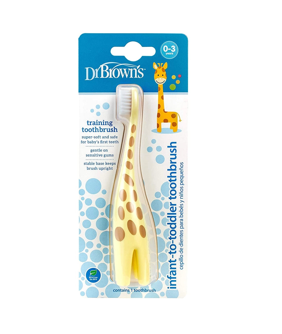 Dr. Brown's Infant-to-Toddler Toothbrush, Giraffe