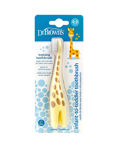 Dr. Brown's Infant-to-Toddler Toothbrush, Giraffe