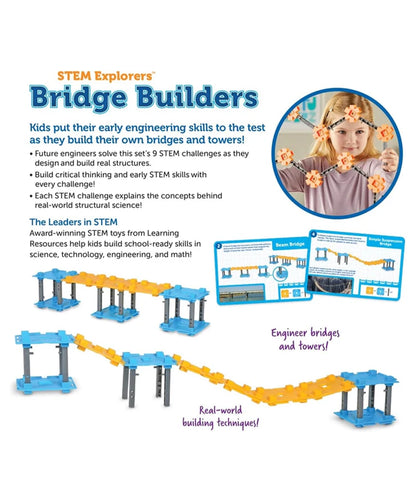 Learning Resources STEM Explorers™ Bridge Builders – Image 3