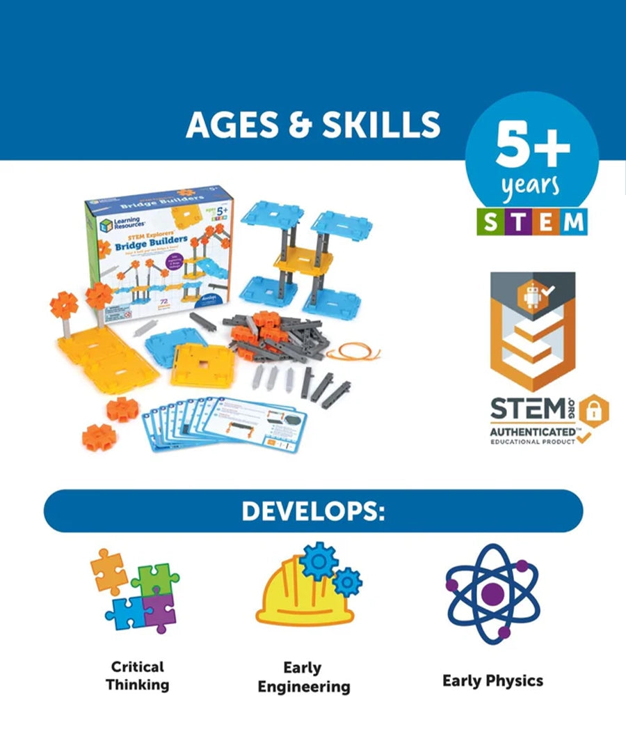 Learning Resources STEM Explorers™ Bridge Builders – Image 5