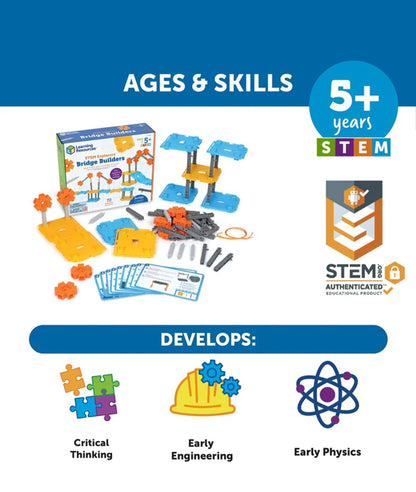 Learning Resources STEM Explorers™ Bridge Builders – Image 5
