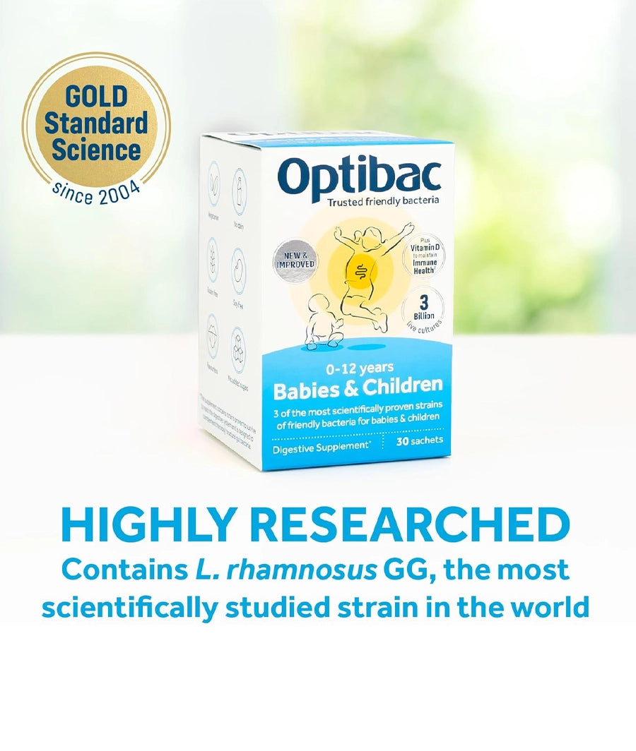 Optibac Probiotics Babies &amp; Children- 1 months supply (30 Sachets) – Image 3