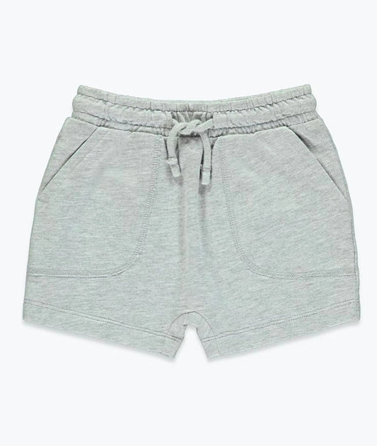Boys Grey Jogger Shorts