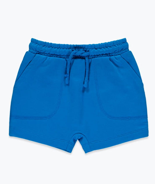 Blue Jogger Shorts